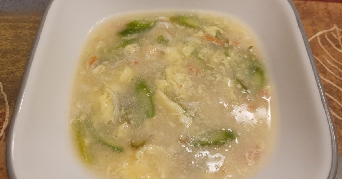 Sup Asparagus Kepiting