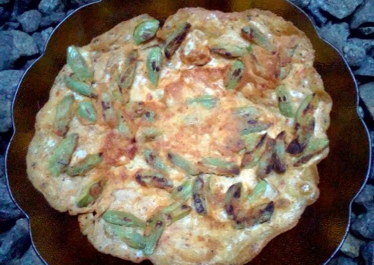 Telur dadar pete favorit😍😘