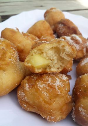 Una foto de Buñuelitos de manzana
