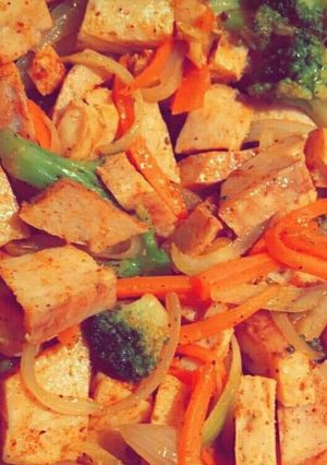 A picture of Masala paneer.