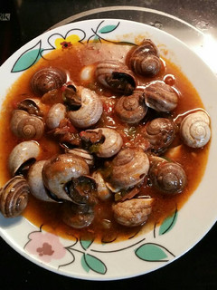 Una foto de Caracoles picantes