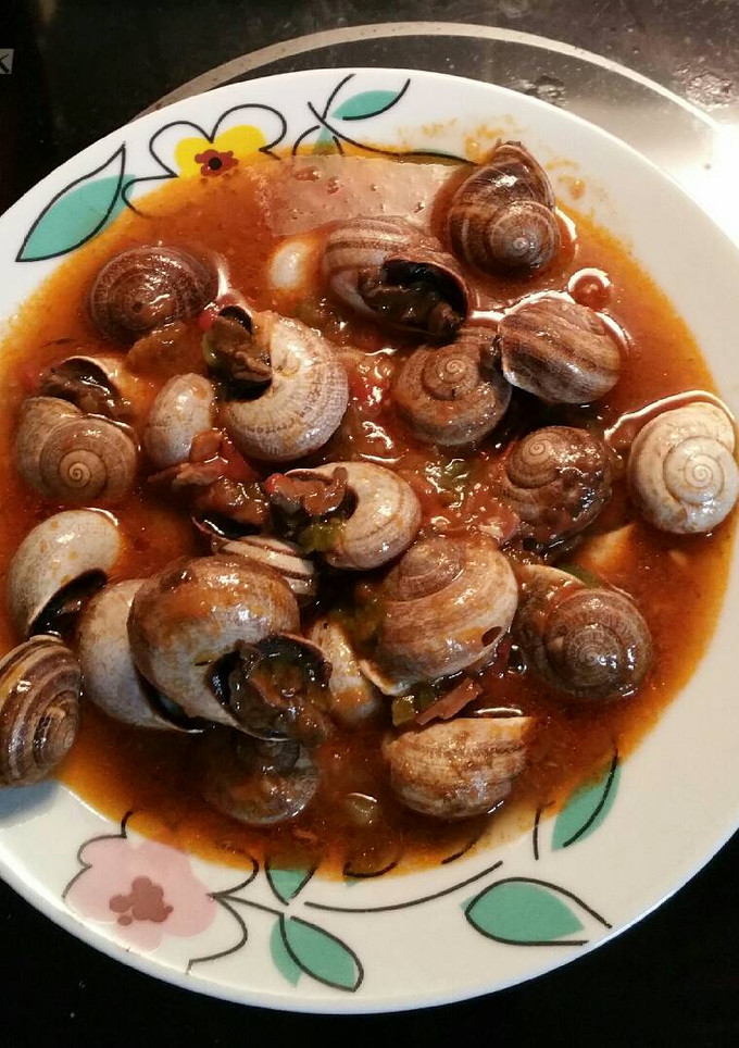 Una foto de Caracoles picantes
