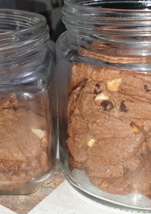 Foto resep Cookies kacang coklat