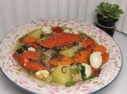 Gambar sup ketam telur