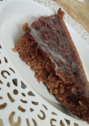 صورة لوصفة بسبوسة كاكاو