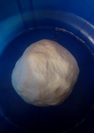 A picture of Pizza dough #festivecontestmombasa.