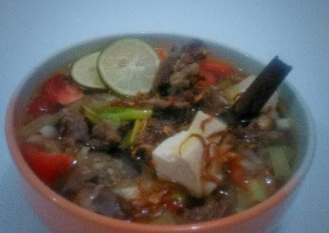 Sop Kambing (Kuah Bening)