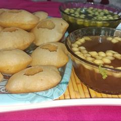 Sooji golgappa pani puri A picture of Sooji golgappa pani puri.