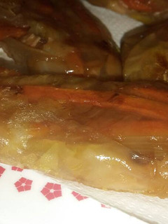 Una foto de Rollitos de verdura y pavo al horno fácil