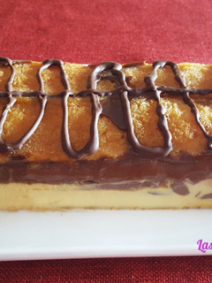Una foto de Flan de Bizcocho