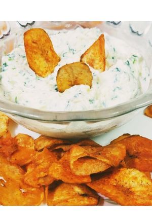 A picture of Easy Homemade Mediterranean Tzatziki Dip.