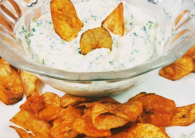 Recipe of Quick Easy Homemade Mediterranean Tzatziki Dip