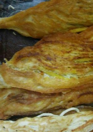 Una foto de Pacayas envueltas en huevo