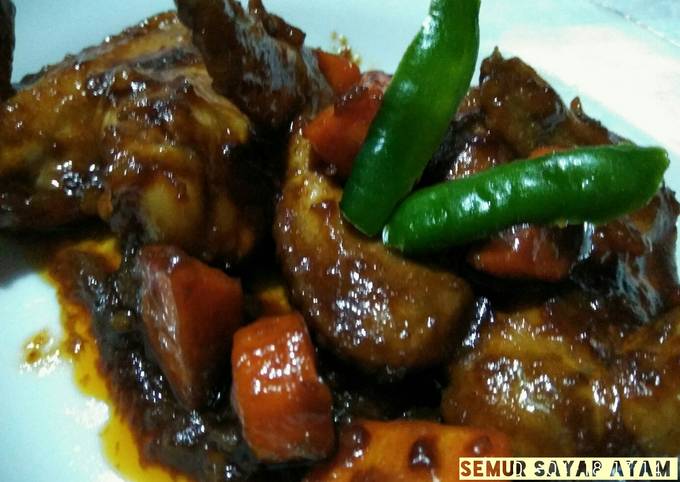 Semur Sayap Ayam (#PR_AnekaSemur)