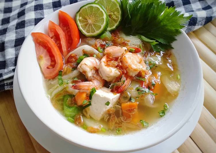 Sop Udang Tahu