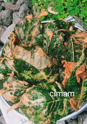 Foto resep Bayam tempura(Crispy)