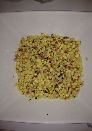 A picture of Corn Salsa Dish.
