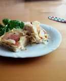 Torta salata con pane carasau