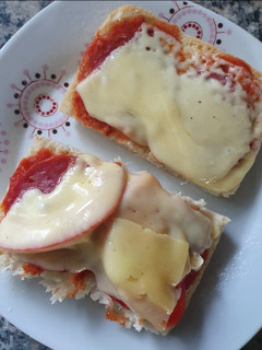 Una foto de Pan pizza