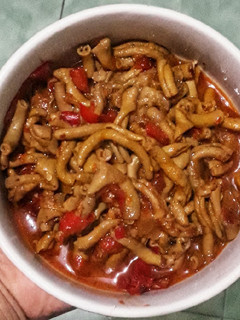 Foto resep Tumis usus ayam pedas