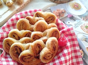 Foto resep Palmier Cookies / Genji Pie Monde