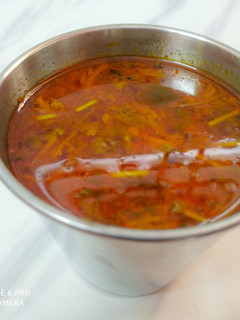 A picture of Raw Mango Rasam.
