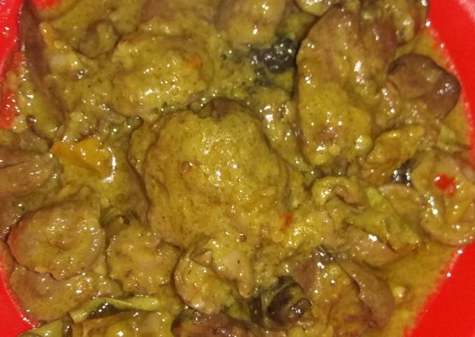 Resep Hati Ampela Bumbu Kuning Oleh Yeni Setyowati Cookpad