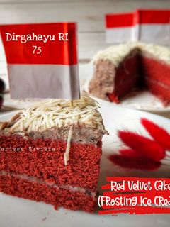 Foto resep 155. Red Velvet Cake (Frosting Ice Cream)