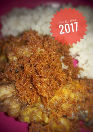 Foto resep Ayam goreng serundeng