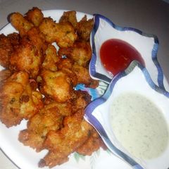 A picture of Boiled patato pokary.