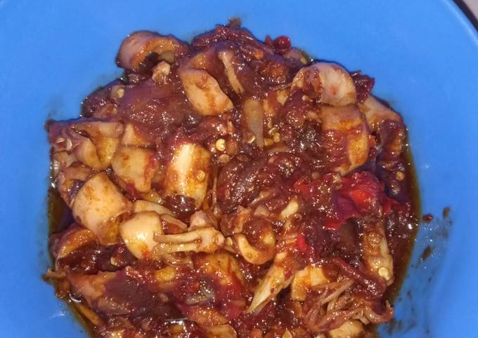 Sambel cumi asin