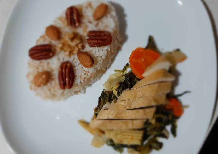 Recipe of Quick New year new you# rice with veggies