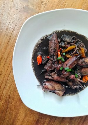 Foto resep Cumi Item