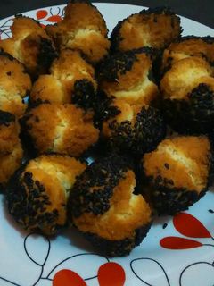 Foto resep Onde onde ketawa wijen hitam