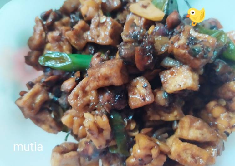 Oseng Kerang Tahu Tempe