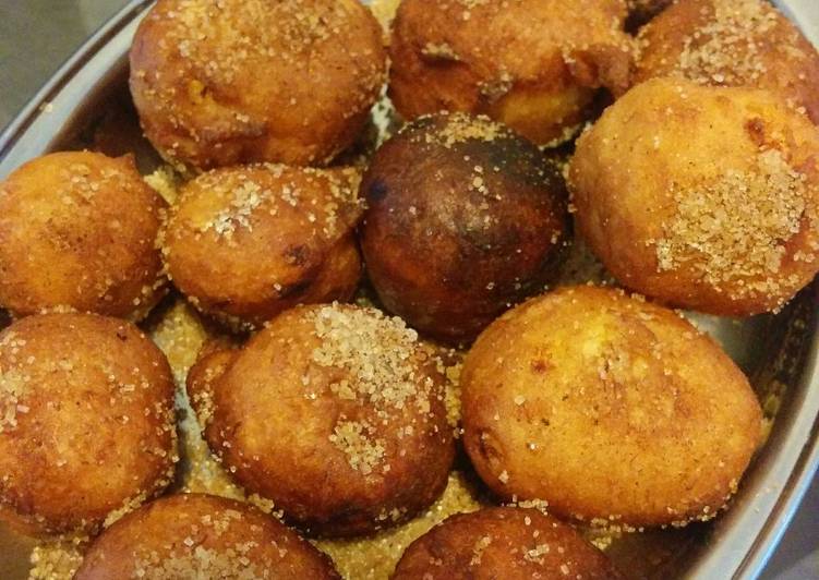 Bolinho de chuva de banana