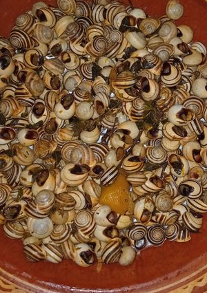A picture of Traditional Moroccan Snail Soup (Babbouche).