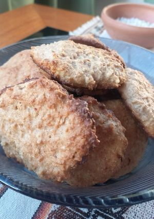 Una foto de Galletas de avena y harina integral con limón 🍋
