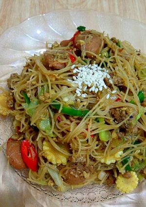 Foto resep Bihun goreng sosis