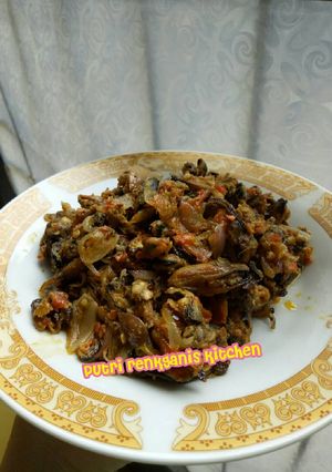 Foto resep Kerang ijo tumis pedass