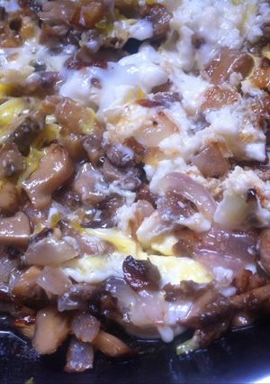 صورة لوصفة بيض بالفطر