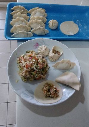 Hình của món Bánh gối.