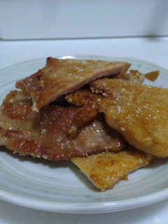 台式豬排-早餐夾麵包.晚餐當主菜 的食譜成品照片
