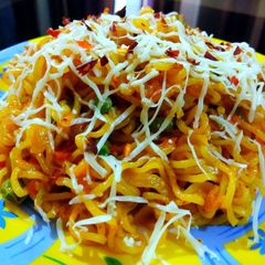 A picture of Pav Bhaji Maggi.