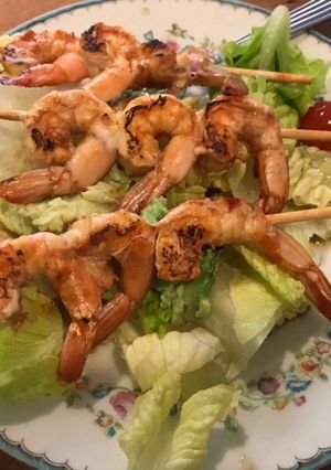 Una foto de Camarones "Envarasados"