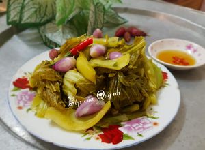 Hình của món Dưa cải muối.