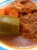 Codillo de puerco con verdura