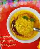 Simple Split Skinned Green Gram/Mung (Yellow Lentils/Moong) Dal