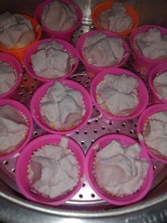 Foto resep bolu kukus pertamaku ngakak merekaah...