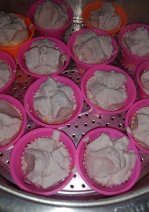 Foto resep bolu kukus pertamaku ngakak merekaah...